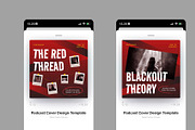 Conspiracy Podcast Cover, a Social Media Template by Neermana (Thumbnail 3 of 4)