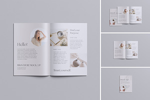 Magazine Brochure Mockup