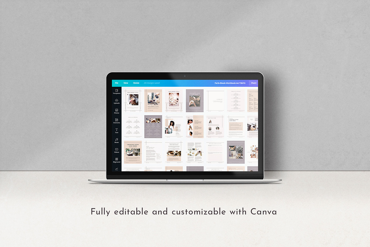 Course Creator Workbook eBook Canva, a Magazine Template by Studio Sugoi (Photo 9 of 10)