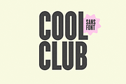 Cool Club | Tall Sans Font, a Sans Serif Font by KA Designs (Thumbnail 1 of 10)