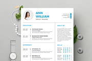 Cover Letter & Resume Template, a Resume Template by Hito Graphic (Thumbnail 2 of 8)