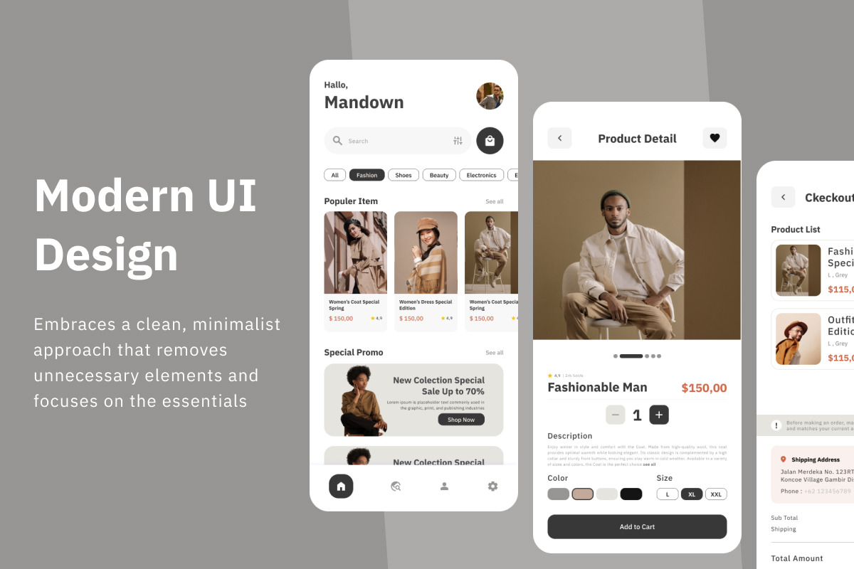 LhoShop - Commerce Mobile App, an App Template by twinstd (Photo 5 of 5)