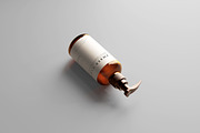 Amber Glass Pump Bottle Mockups, a Cups & Container Mockup by pmvch (Thumbnail 6 of 10)