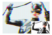 Distorted Glitch Photo Effect, a Layer Style Add-On by DesignerCandies (Thumbnail 4 of 7)
