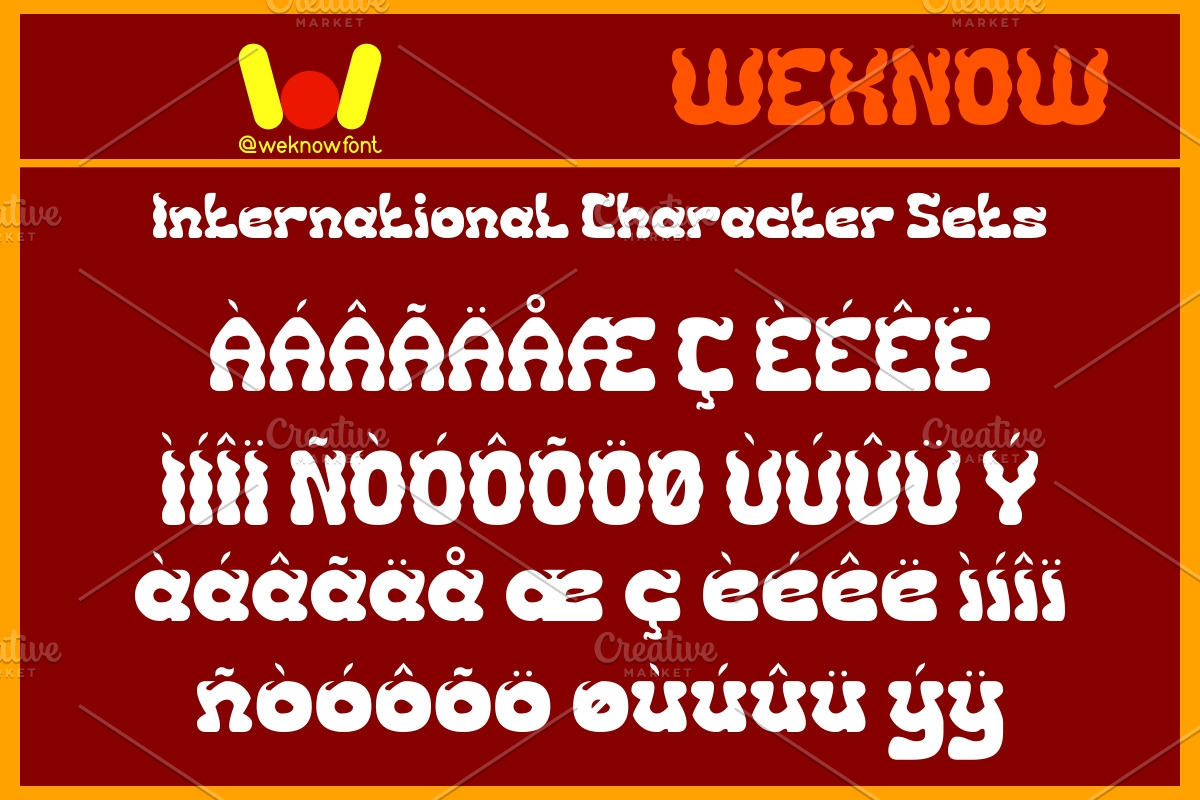 Dragon Monster font, a Font by weknow (Photo 7 of 8)