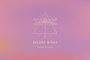 Premade Logo Designs. Gold Option 2, a Branding & Logo Template by Olya Creative (Thumbnail 3 of 4)