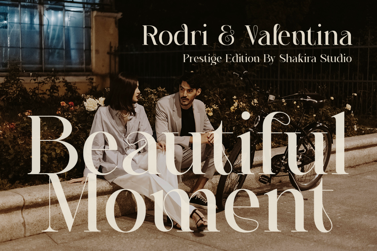 Prestige Edition - Elegant Typeface, a Serif Font by Shakira Studio (Photo 7 of 10)