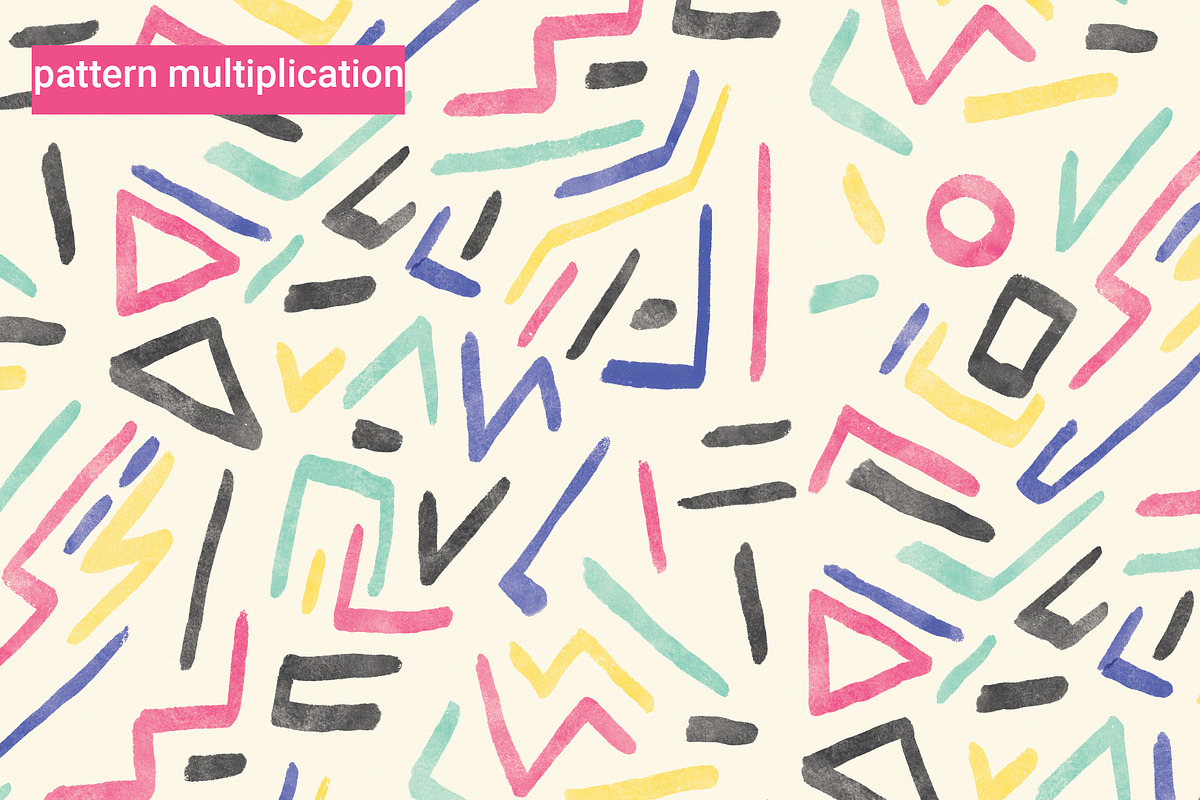 Memphis seamless patterns, a Pattern Graphic by mamormo (Photo 5 of 5)
