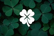Four Leaf Clover Logo, a Branding & Logo Template by Luxury Logos (Thumbnail 2 of 4)