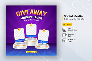 Giveaway winner announcement