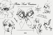 Bitter Sweet Creatures: Surreal Line, a Decorative Illustration by Purple (Thumbnail 7 of 9)