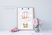 Spring Easter Bunnies Watercolor, an Animal Illustration by Catherine Wheel (Thumbnail 8 of 12)