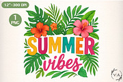 Summer Sea Turtle Floral Boho Flower, an Illustration by Craft Nest (Thumbnail 1 of 5)