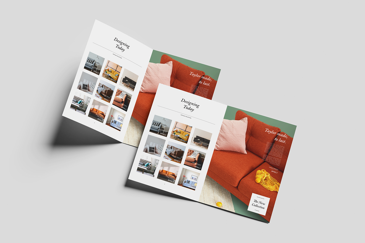 A4 Bifold Brochure Mockup Bundle 78, a Books & Magazine Mockup by Graphicuss (Photo 5 of 6)