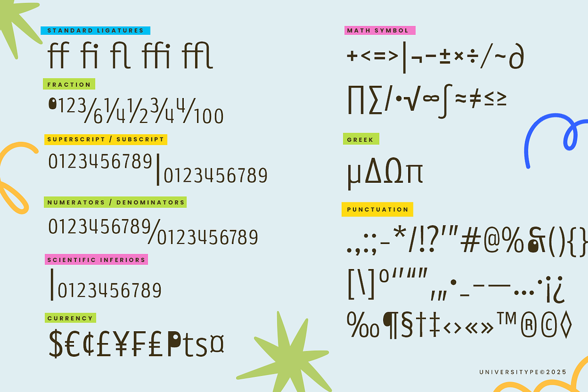 UT Ayonah - A Playful Display Font, a Sans Serif Font by Universitype (Photo 5 of 14)