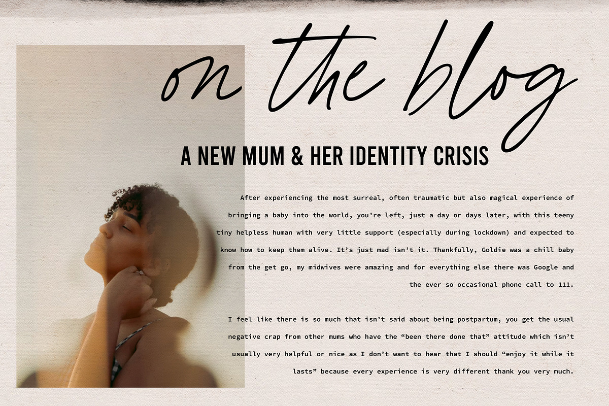 the stylish babes. modern script, a Handwritten Font by PeachCreme (Photo 13 of 16)