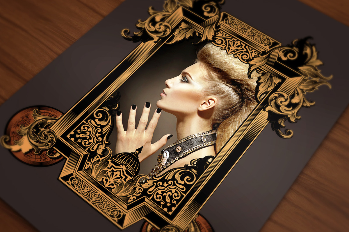 10 Frames Vol.5 - Vintage Ornament preview 2