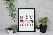 Funny Christmas Goose Png Christmas, an Illustration by Daily.Designs (Thumbnail 4 of 5)