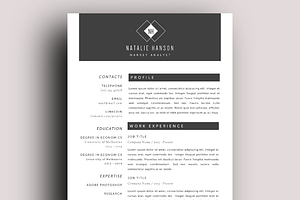 Word Resume Business Card Templates