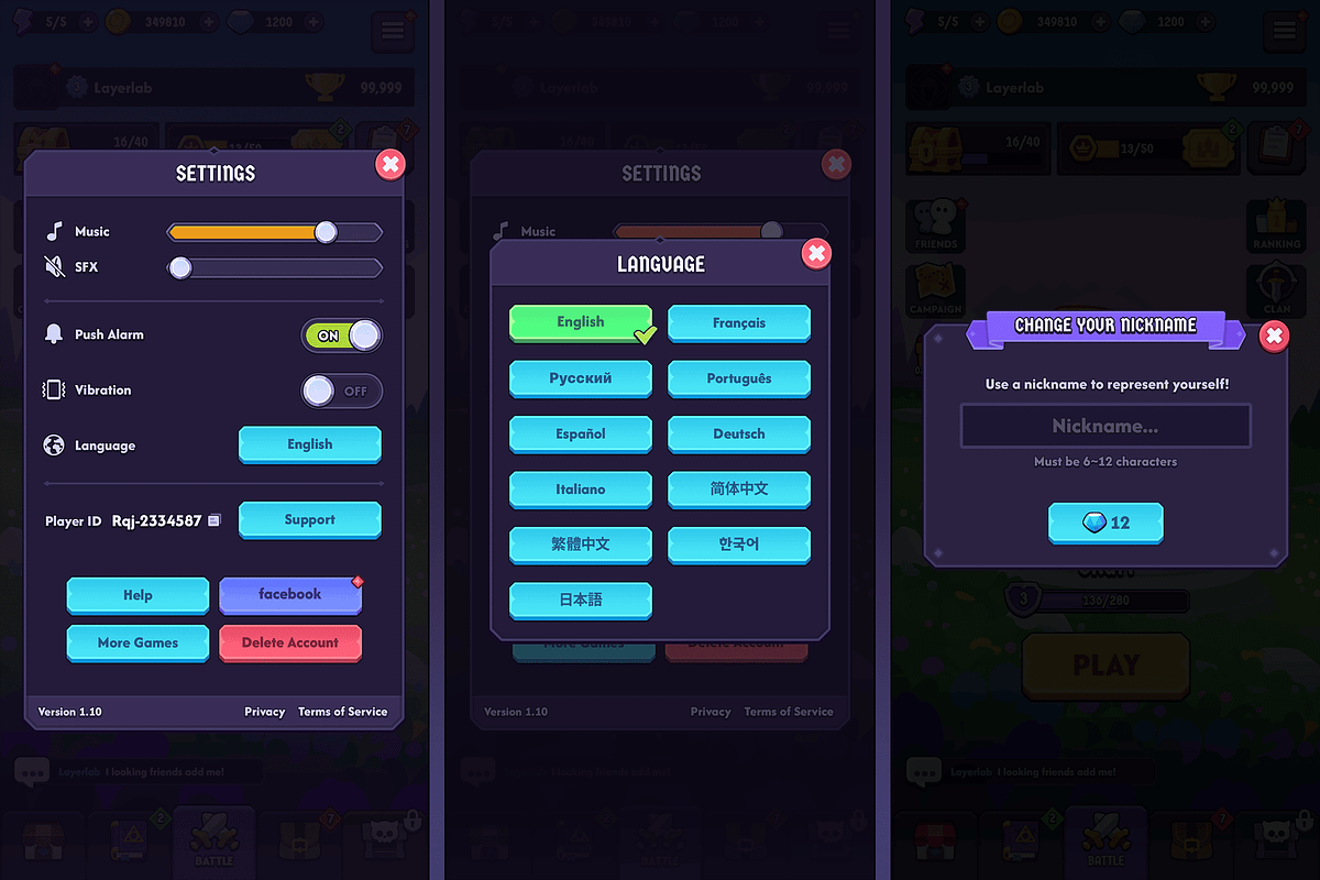 GUI Pro - Fantasy Hero, an UI Kit Template by LAYERLAB (Photo 27 of 29)