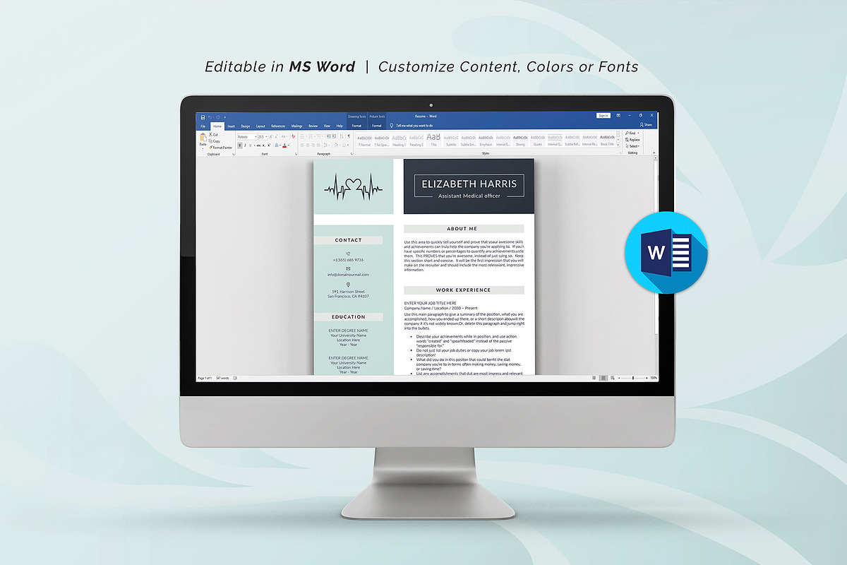 Resume, a Stationery Template by DesignDevisers (Photo 8 of 10)