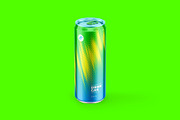 Sleek 330ml Aluminium Can Mockup, a Packaging Mockup by easymock (Thumbnail 8 of 11)