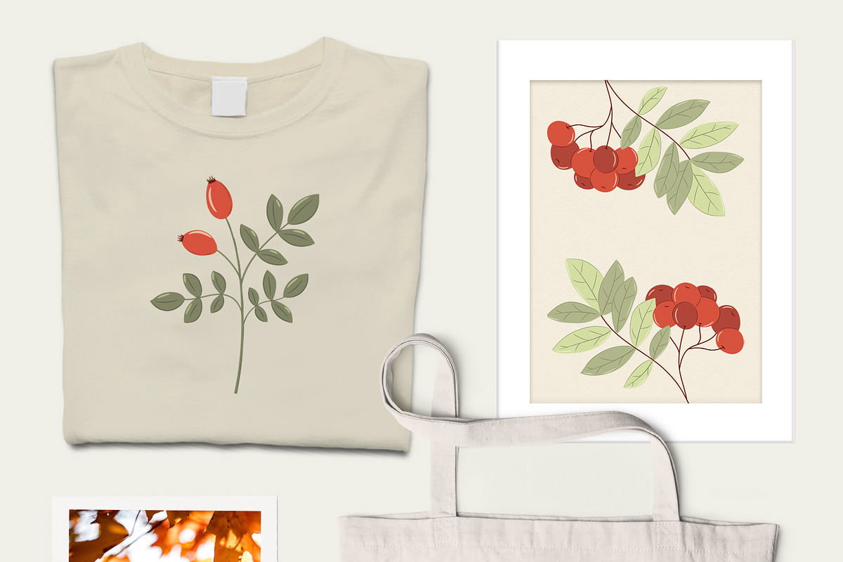 Fall season illustration set, a Seasonal Illustration by NatalieArtShop (Photo 7 of 7)