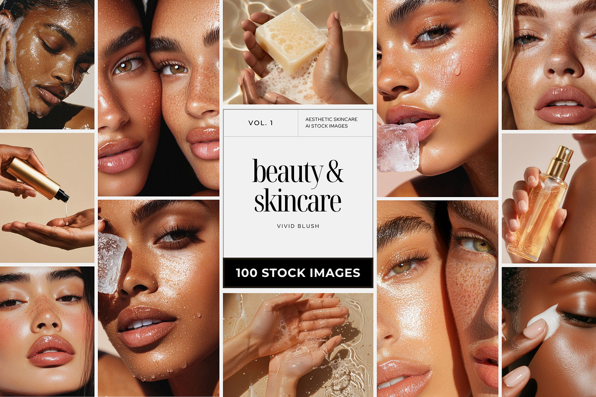 Aesthetic Skincare Stock Photos, a Beauty & Fashion Photo by COCO Designs (Photo 1 of 20)