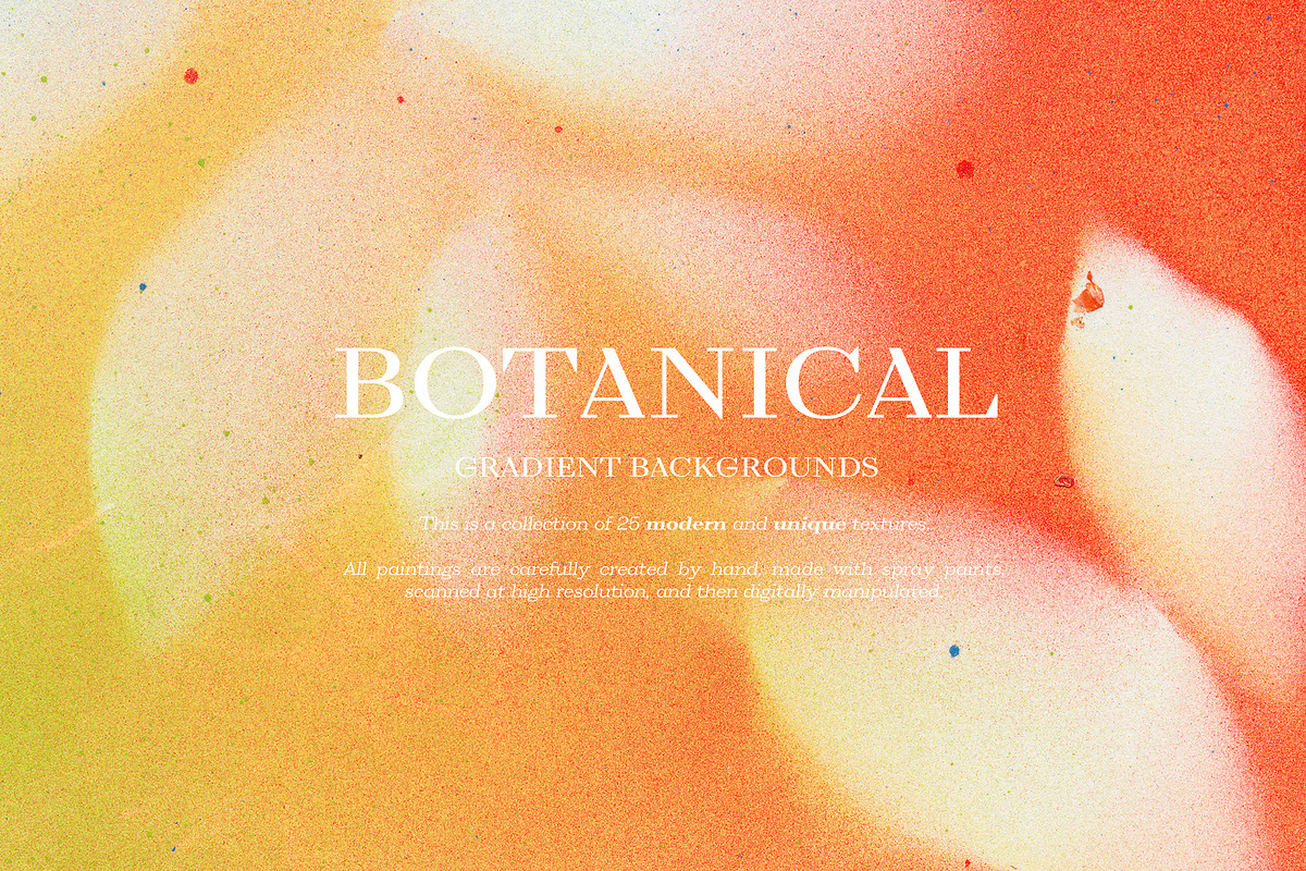 Botanical Gradient Textures, a Texture Graphic by nkate (Photo 1 of 8)