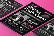 Startup Pitch Event Flyer Set, a Flyer Template by Annora Studio (Thumbnail 6 of 6)