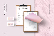 BRONX Resume/CV Template, a Resume Template by Presentations Studio (Thumbnail 1 of 10)