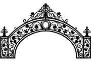 Islamic Arch Ornament Set, an Object Graphic by Designer_Momina (Thumbnail 13 of 18)
