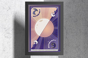 Retro Cyber Lunar Font Moon Typeface, a Symbol Font by InkCloudDesign (Thumbnail 11 of 11)