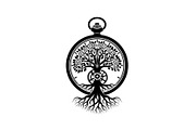 Steampunk Tree of Life Symbol Bundle, an Illustration by yasushie (Thumbnail 17 of 31)
