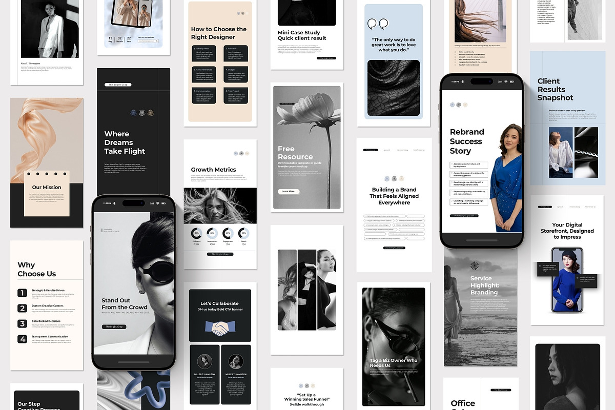 Digital Agency Instagram Bundle, a Social Media Template by TheBrightGrap (Photo 23 of 33)