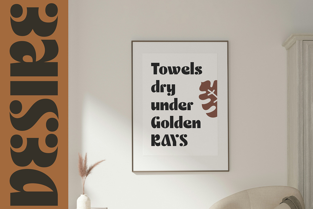 CS Evora – Bold Font, a Sans Serif Font by Craft Supply Co. (Photo 5 of 8)