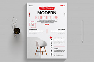 Furniture Company Poster Template, a Poster Template by MightyDesign