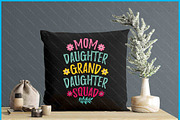 Mom Daughter Squad Matching SVG PNG, a Graphic by Creativeusart (Thumbnail 4 of 4)