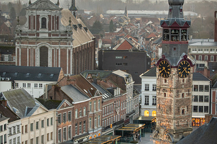 The Grote Markt of Sint-Truiden., a Holiday Photo by misign