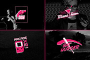 The 80's Action Badges, an Object Graphic by Tugcu Design Co. (Thumbnail 3 of 5)