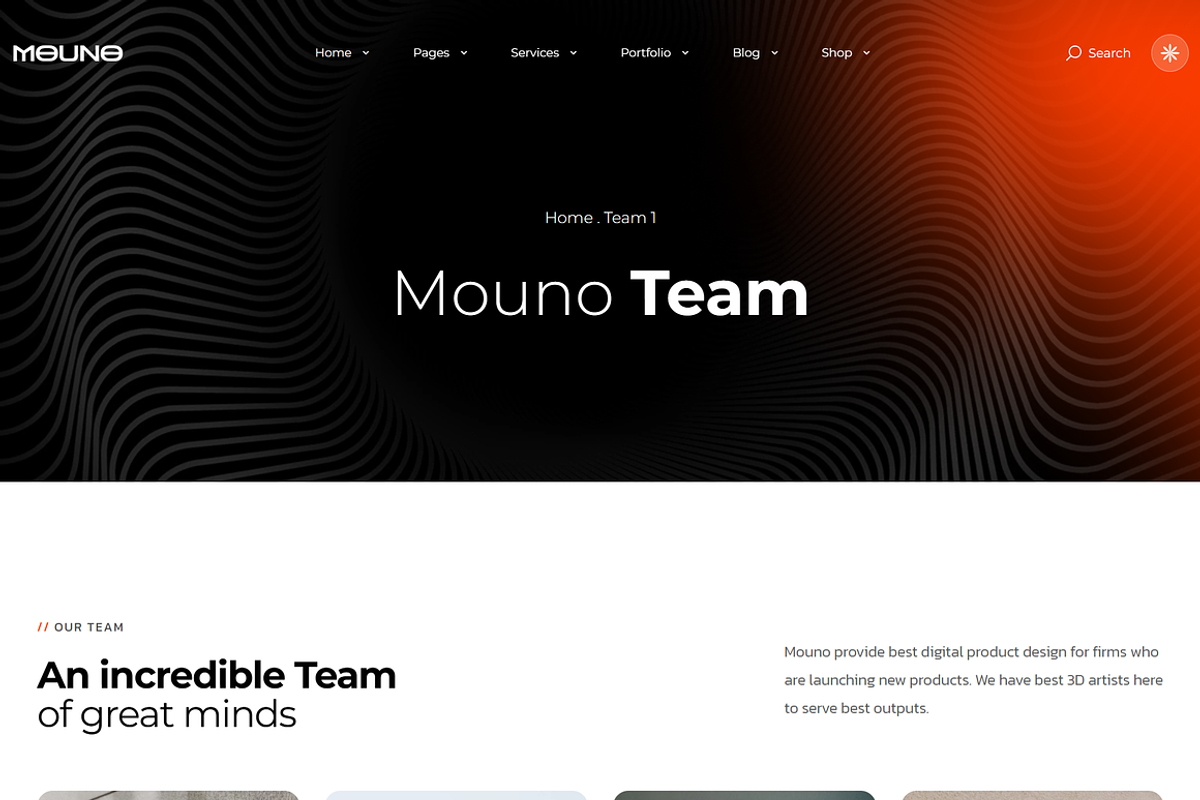 Creative Digital Agency WordPress, a WordPress Template by MasterDesigns (Photo 3 of 11)