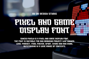 Syncio Pixely - Game Font