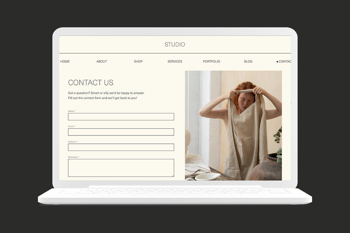 Studio | Squarespace 7.1 Template, a Squarespace Template by The Brand Kit (Photo 8 of 10)