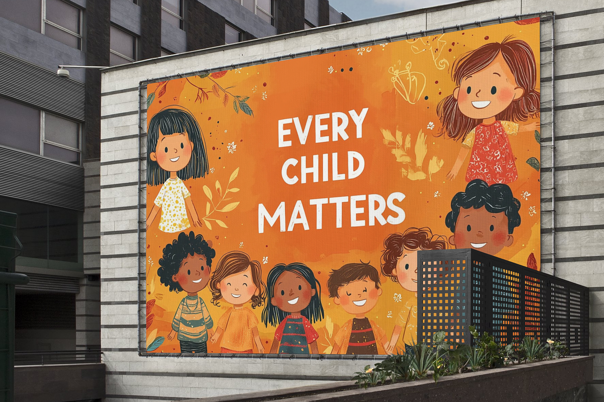 Every Child Matters | Orange T-Shirt, an Illustration by DesignHub (Photo 3 of 3)