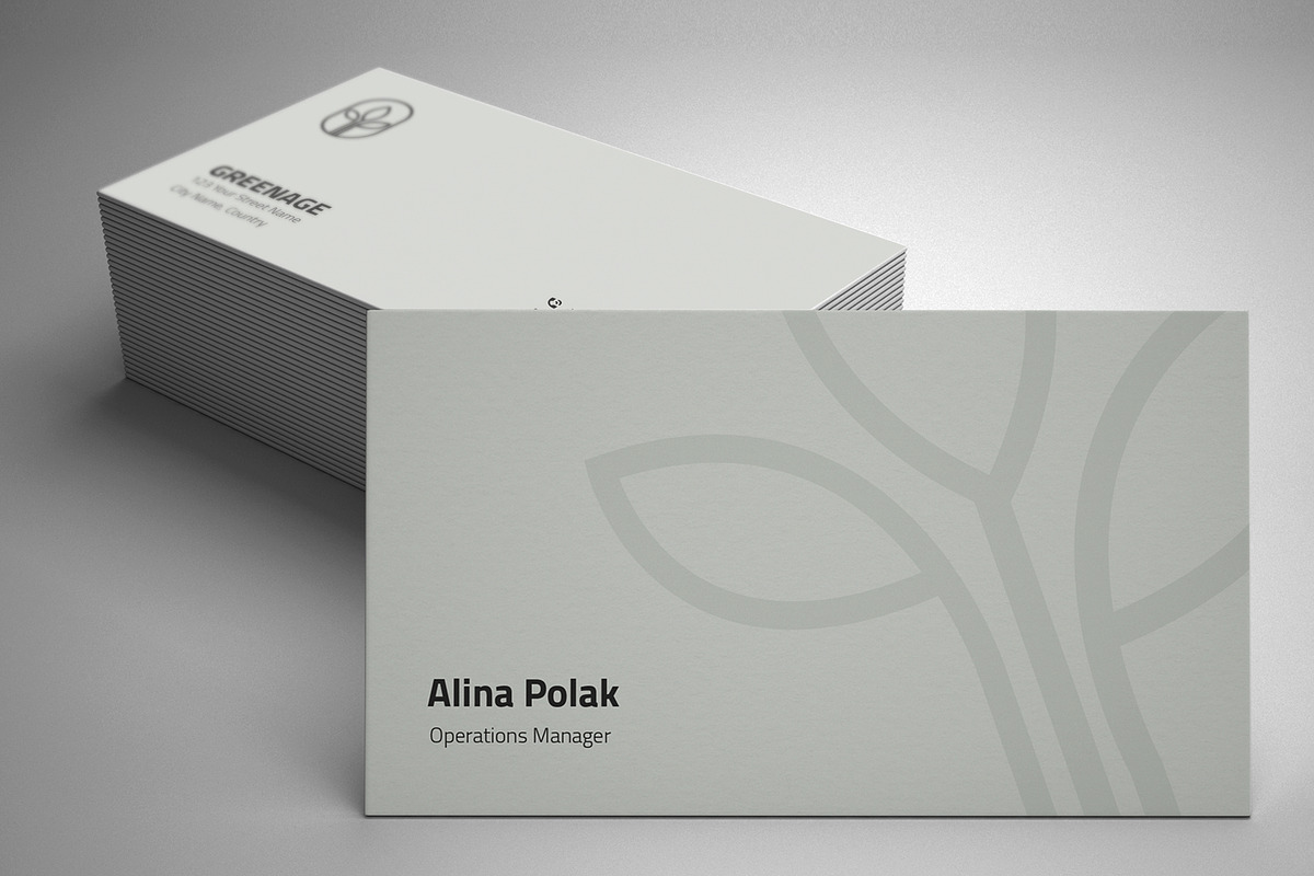 Minimal Business Card, a Business Card Template by designSultan (Photo 1 of 5)