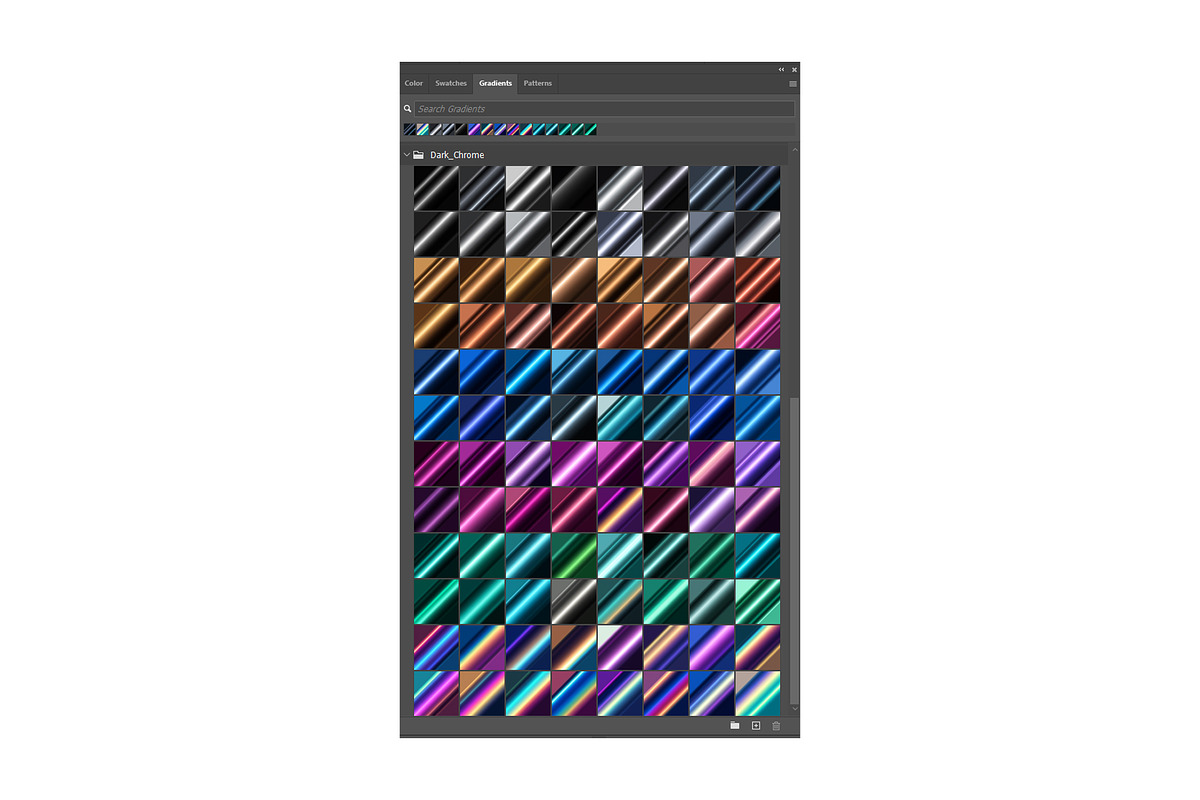 DARK GRADIENTS Photoshop Illustrator, a Gradient Add-On by Juksy (Photo 2 of 3)