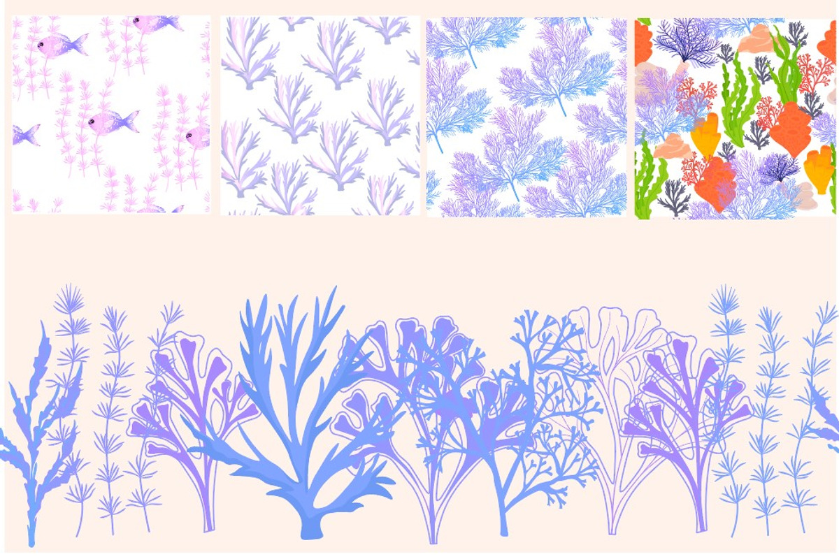 Ocean Sea Collection, a Seasonal Illustration by MariiaVasilenko (Photo 4 of 8)