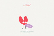 Shape Set - Cute Emotion 80 pieces, an Object Graphic by line & plane (Thumbnail 6 of 6)