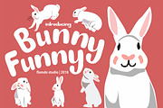 Bunny Funny | Playfull Font, a Font by Astageni (Thumbnail 1 of 5)