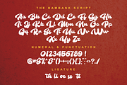 The Bambank Script, a Script Font by Dumadistyle (Thumbnail 2 of 8)